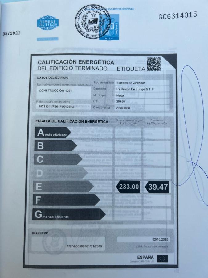 Balcon De Europa Suite Nerja Zewnętrze zdjęcie